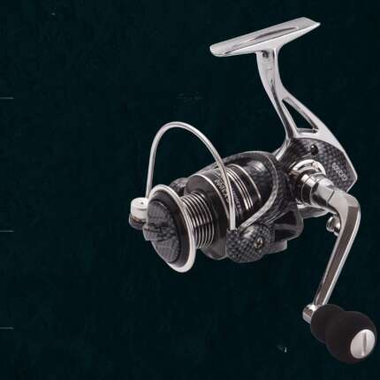 metal fishing reel