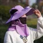 fishing hat with fan