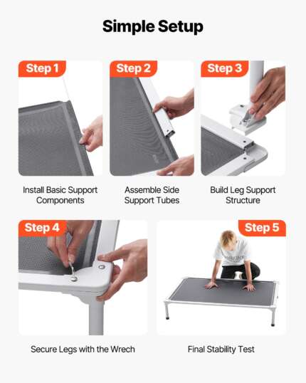 elevated dog bed for large dogs