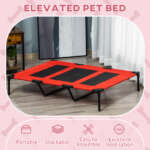 elevated dog bed