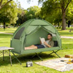 tent cot combo