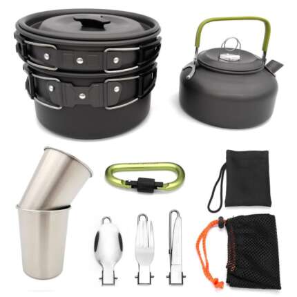 camping cookware set