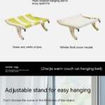 cat hanging hammock