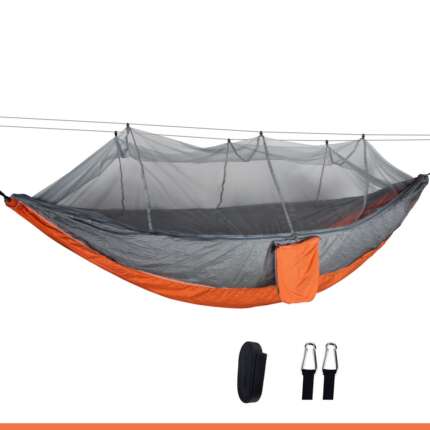camping hammock with mosquito net