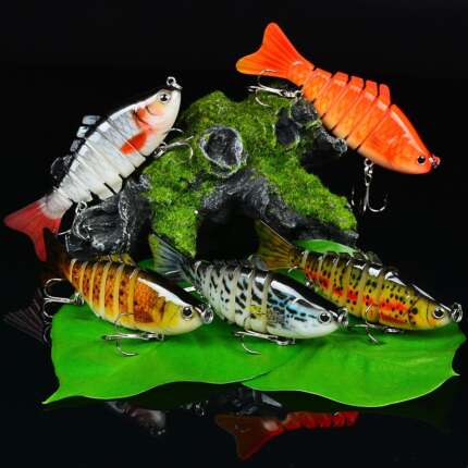 segmented fishing lures