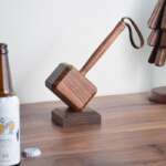 beech wood bottle opener
