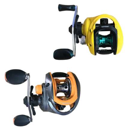 magnetic brake fishing reel