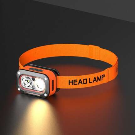 motion-sensor headlamp