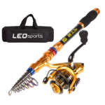telescopic fishing rod combo