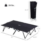 elevated camping cot