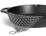 cast iron chainmail scrubber