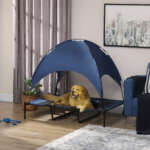 elevated dog cot