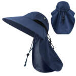 fishing hat with neck flap
