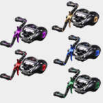 Baitcasting Fishing Reel - Reliable 10-Color Metal Reel
