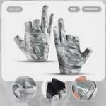 fishing sun gloves