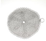 cast iron chainmail scrubber