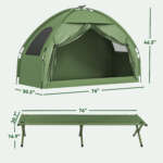 tent cot combo