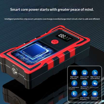 car jump starter with air pump
