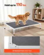 elevated dog bed