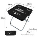 portable folding camping stool