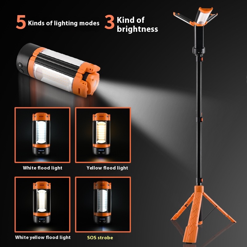 Rechargeable Camping Lantern: Essential 2-in-1 LED Light rechargeable camping lantern