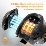baitcasting reel magnetic brake