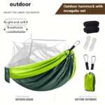 camping hammock with mosquito net
