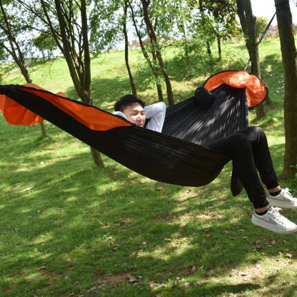 camping hammock with mosquito net