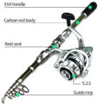 telescopic fishing rod