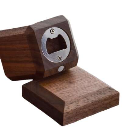 beech wood bottle opener