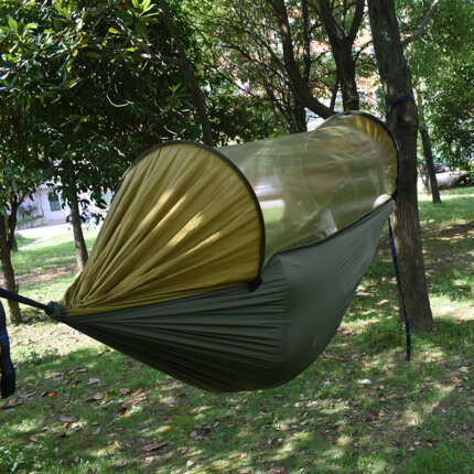 camping hammock with mosquito net