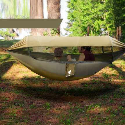 camping hammock with mosquito net