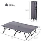 elevated camping cot