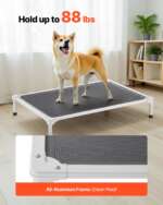 elevated dog bed for large dogs