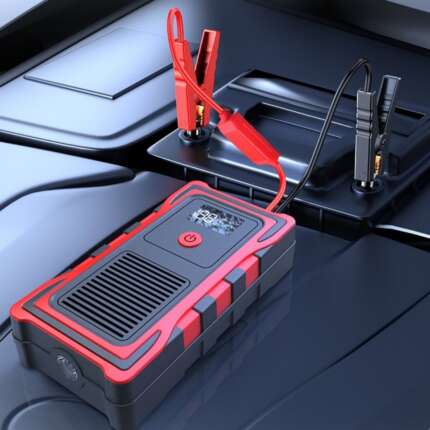 car jump starter with air pump