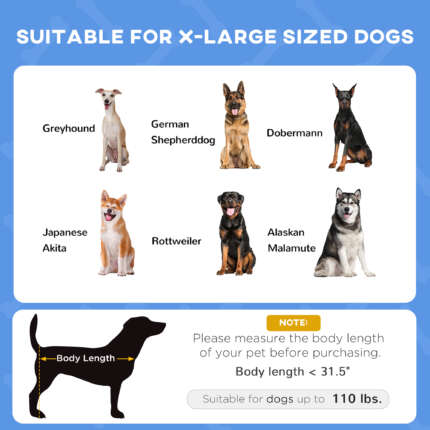 elevated dog cot