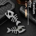 titanium EDC keychain