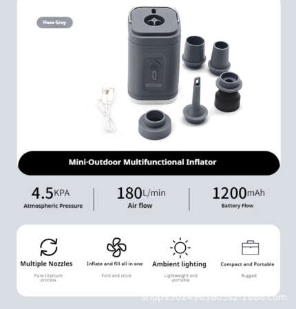 electric camping air pump