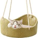 rattan cat hammock