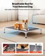 elevated dog bed for large dogs