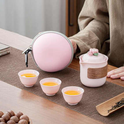 portable camping tea set