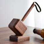 beech wood bottle opener