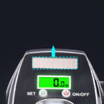 fishing reel with digital display