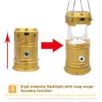 solar camping lamp
