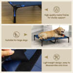 elevated dog cot bed