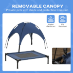 elevated dog cot bed