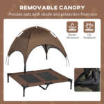 elevated dog cot bed