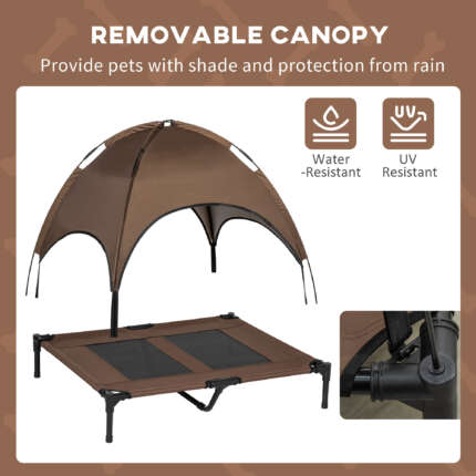 elevated dog cot bed