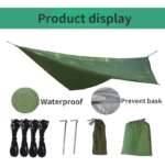 camping hammock with mosquito net