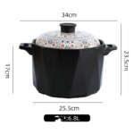 ceramic cookware with lid